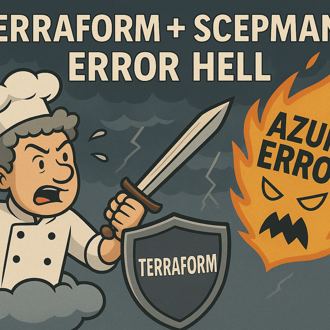 Image of: 💥 How I Tried to Terraform SCEPman and Summoned Azure Error Hell Instead