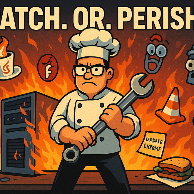 Image of: Saving Your Own Ass: Why Your Home PC Is Probably a Dumpster Fire 🔥🧯
